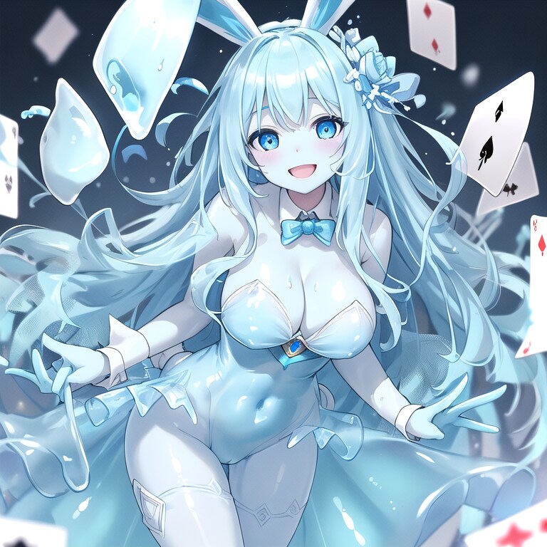 バニーガール・スライム娘