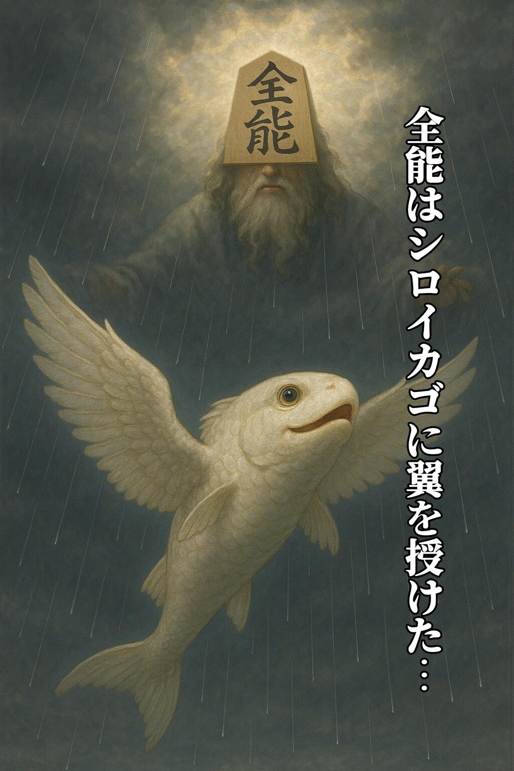 小説『シロイカゴ、全能、異論』【ニャンノ世界】