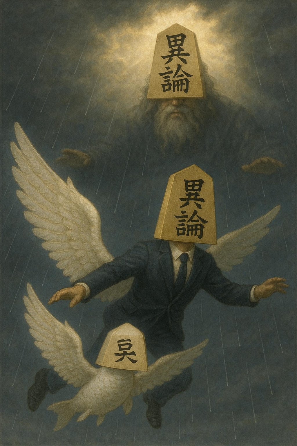 小説『シロイカゴ、全能、異論』【ニャンノ世界】