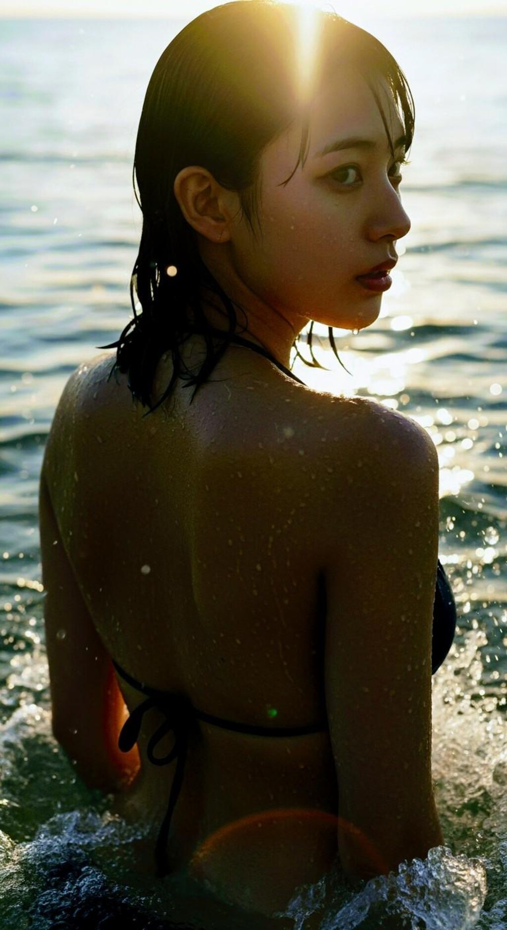 水辺の水着さん