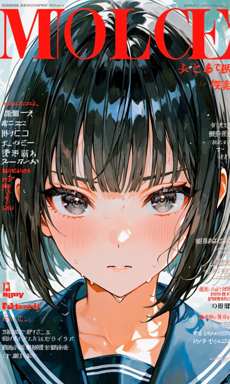 雑誌表紙モデル、千鶴お姉やん✨ | の人気AIイラスト・グラビア