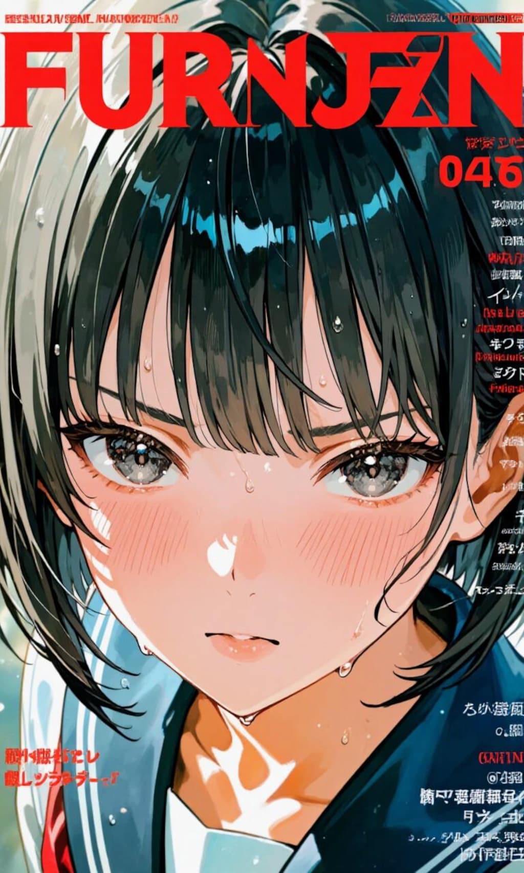 雑誌表紙モデル、千鶴お姉やん✨