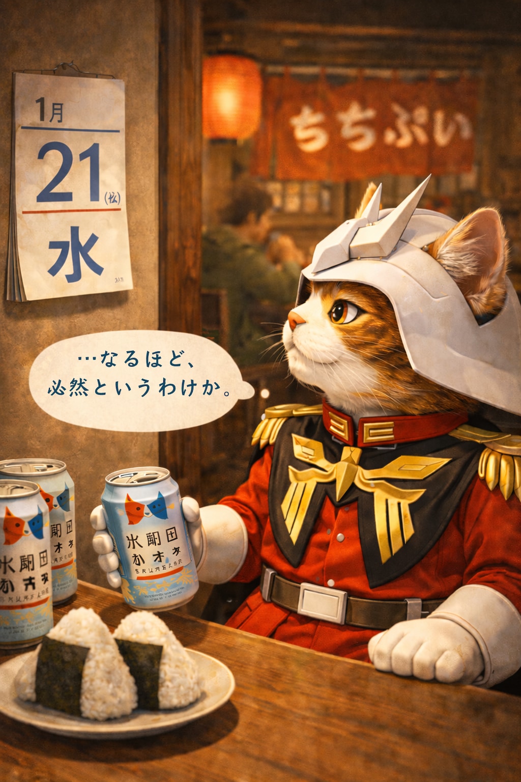 水曜日のシャア猫