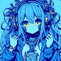 世界は蒼に染まる 7枚目