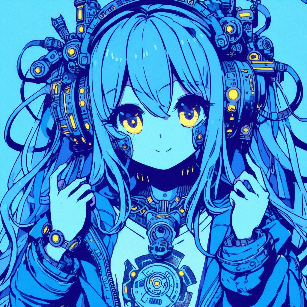 世界は蒼に染まる
