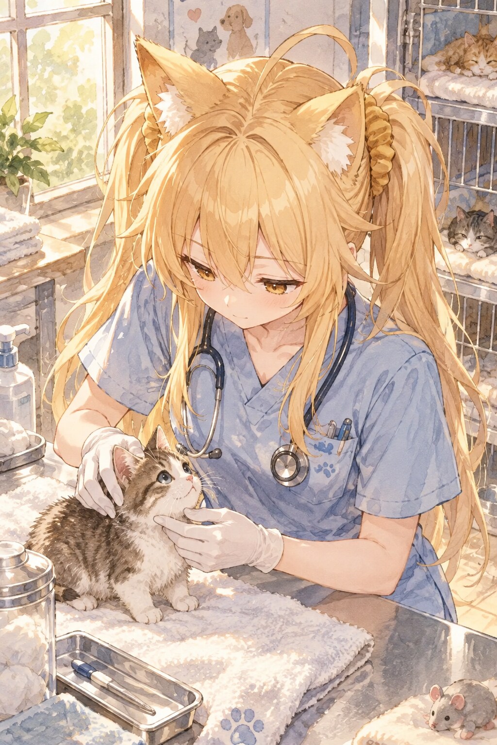 獣医のミラさん | の人気AIイラスト・グラビア