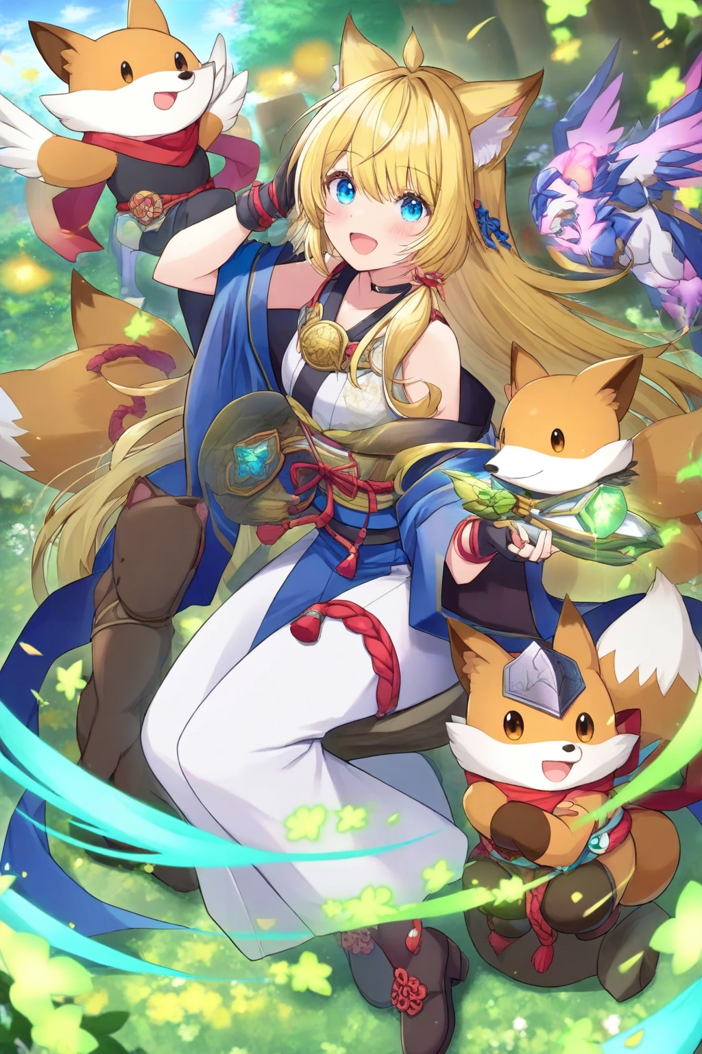 狐の守護神のPRIZMちゃん