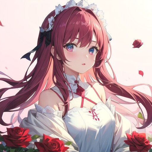 真っ赤な花嫁