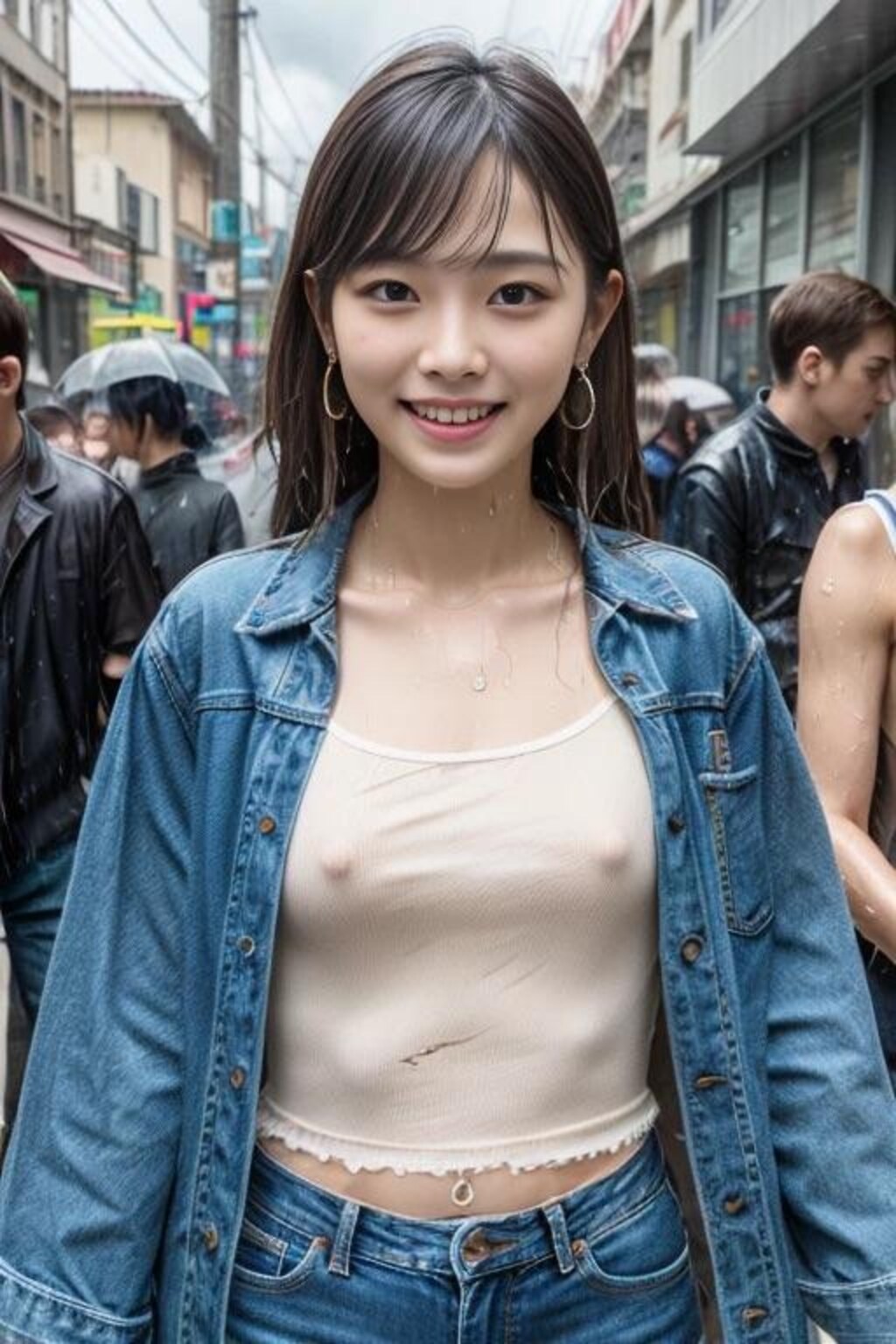 ゲリラ豪雨…②🔞