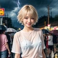 ゲリラ豪雨…②🔞 9枚目
