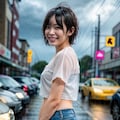 ゲリラ豪雨…②🔞 8枚目