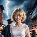 ゲリラ豪雨…②🔞 10枚目