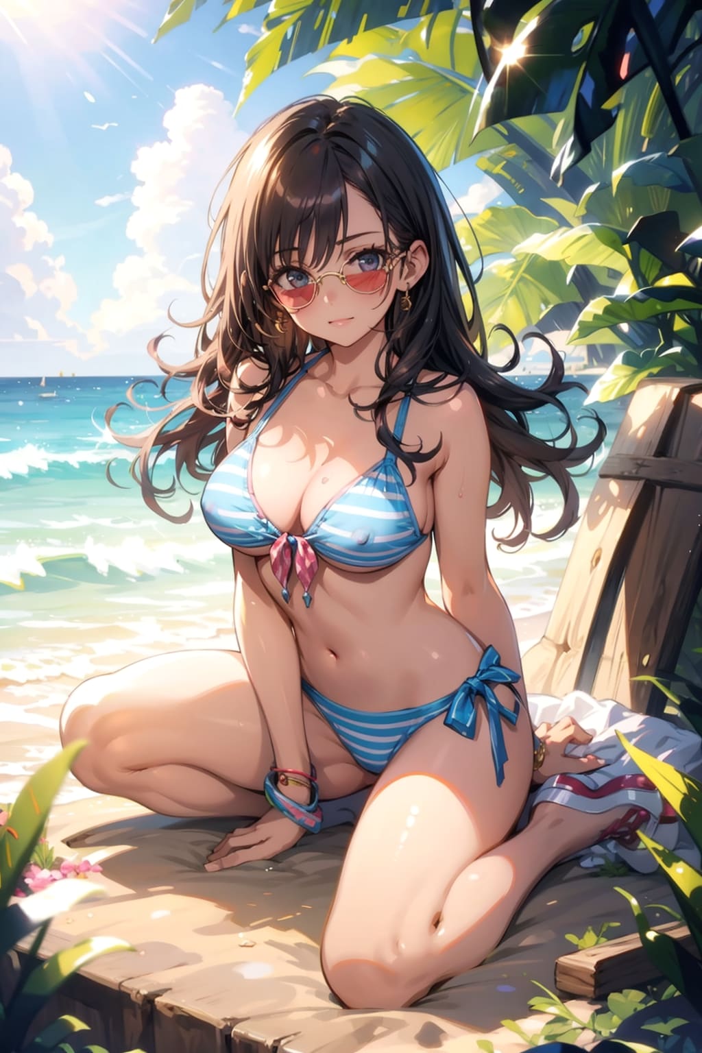 休憩中