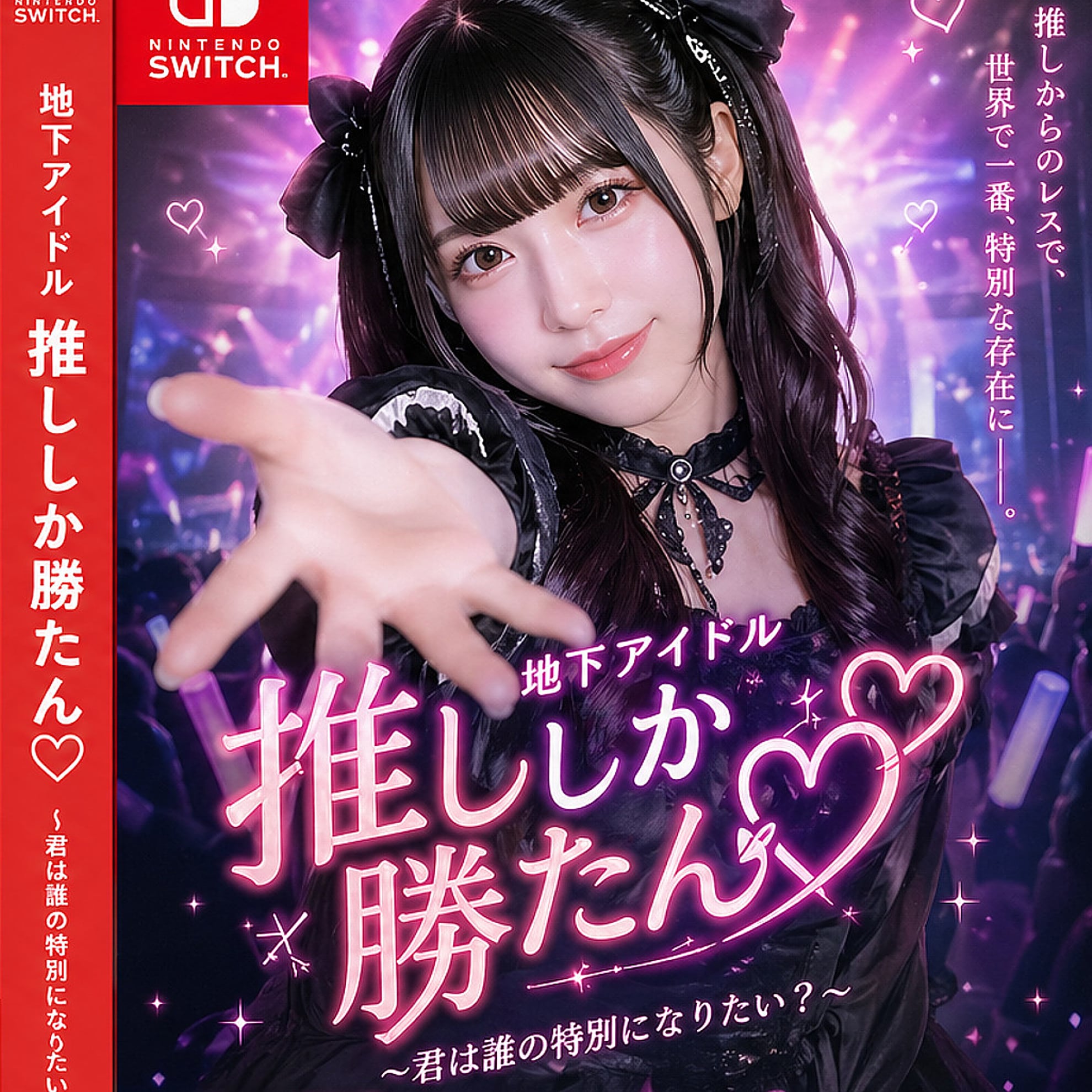 【ちちぷい公式タグ参戦】地下アイドルウソゲーム002  推ししか勝たん♡～君は誰の特別になりたい～