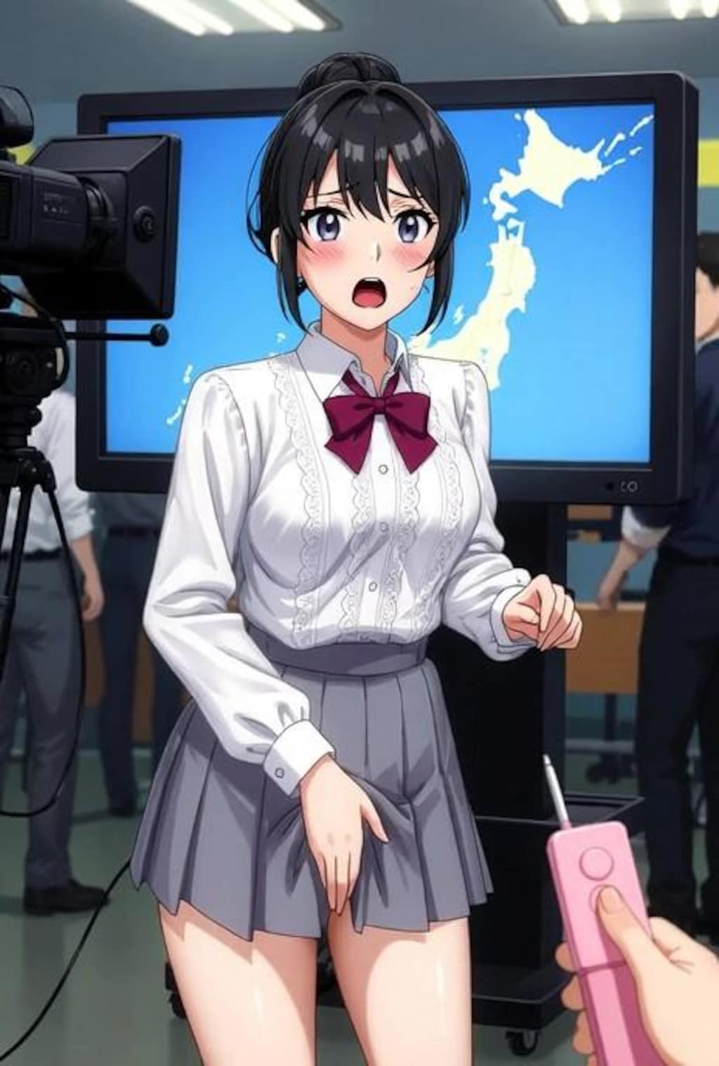 リモートバイブで責められる