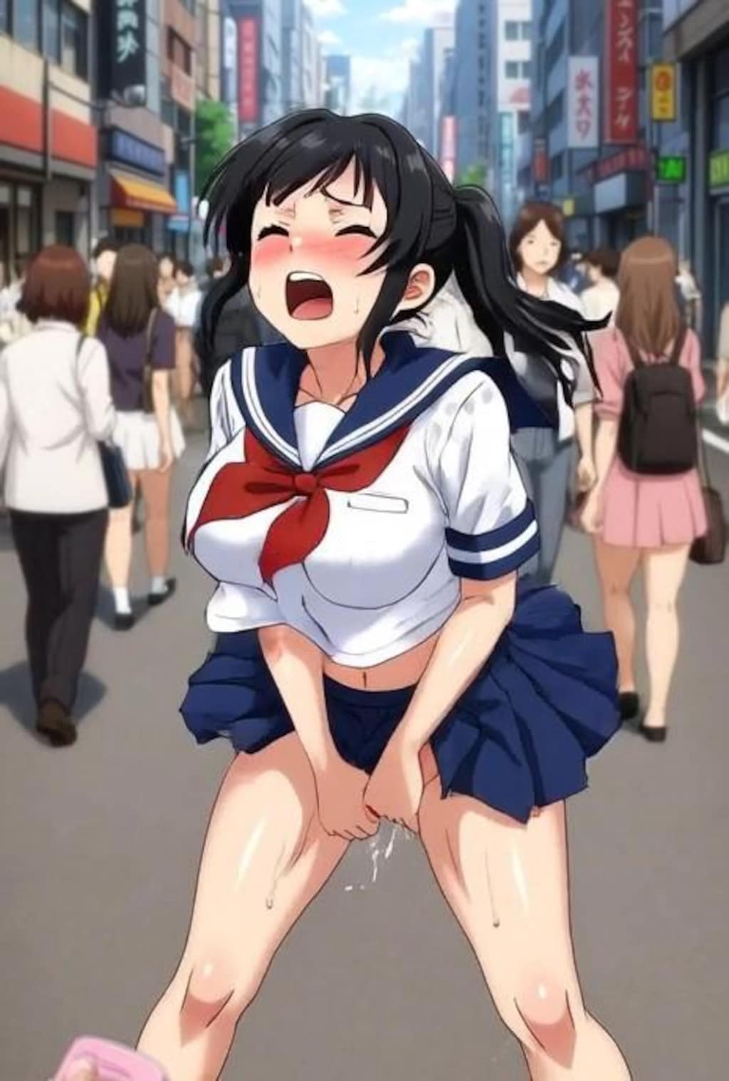 リモートバイブで責められる