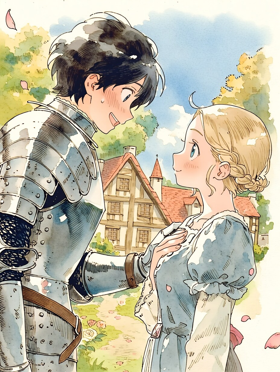 騎士と村娘184 | の人気AIイラスト・グラビア