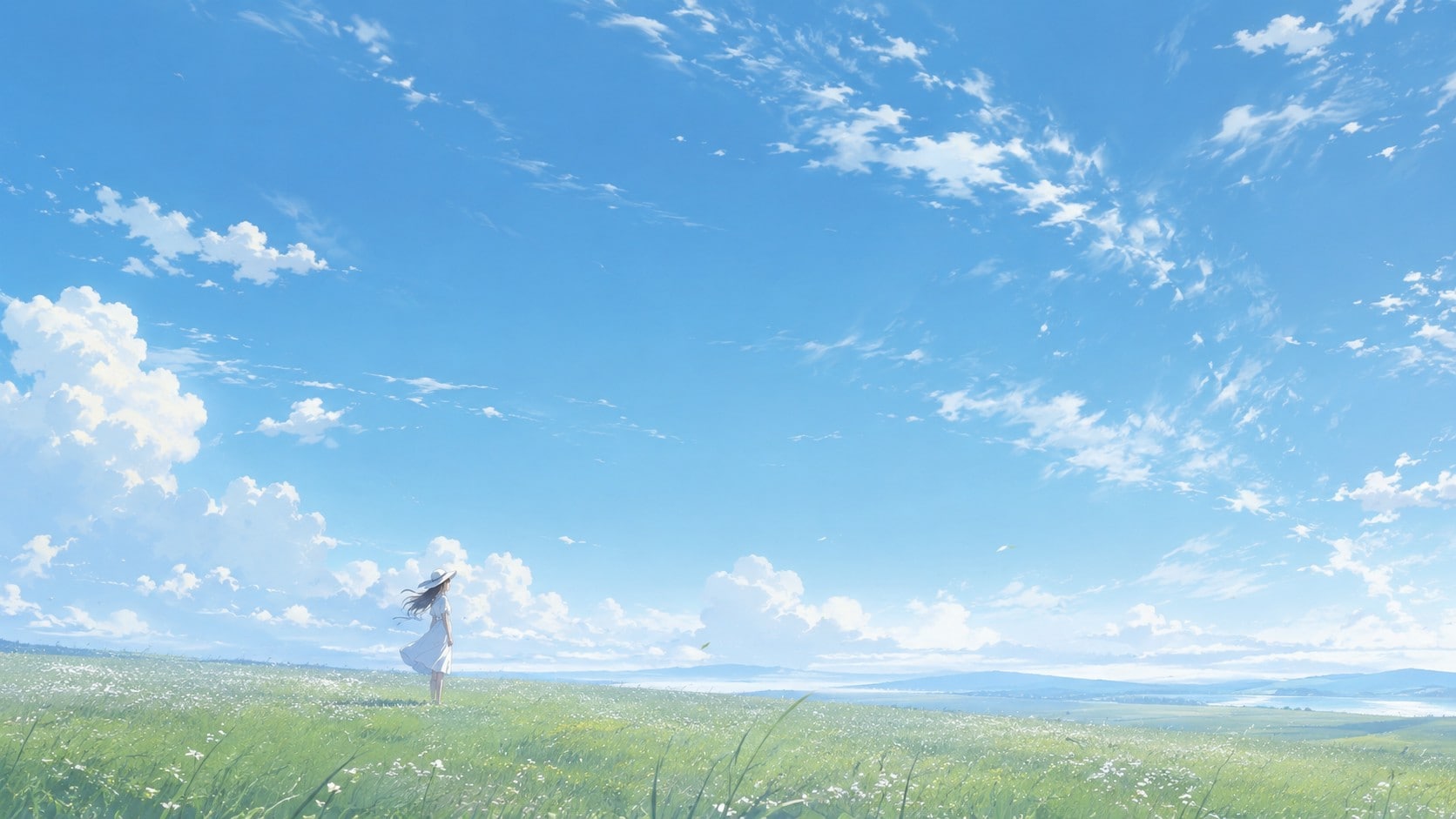 夏空と少女100 | の人気AIイラスト・グラビア