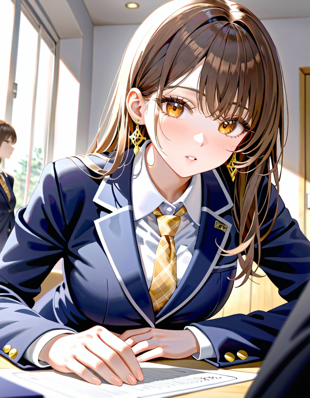 視線の先は