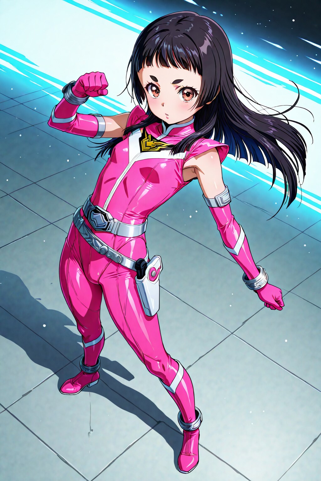 戦隊ヒロイン風少女