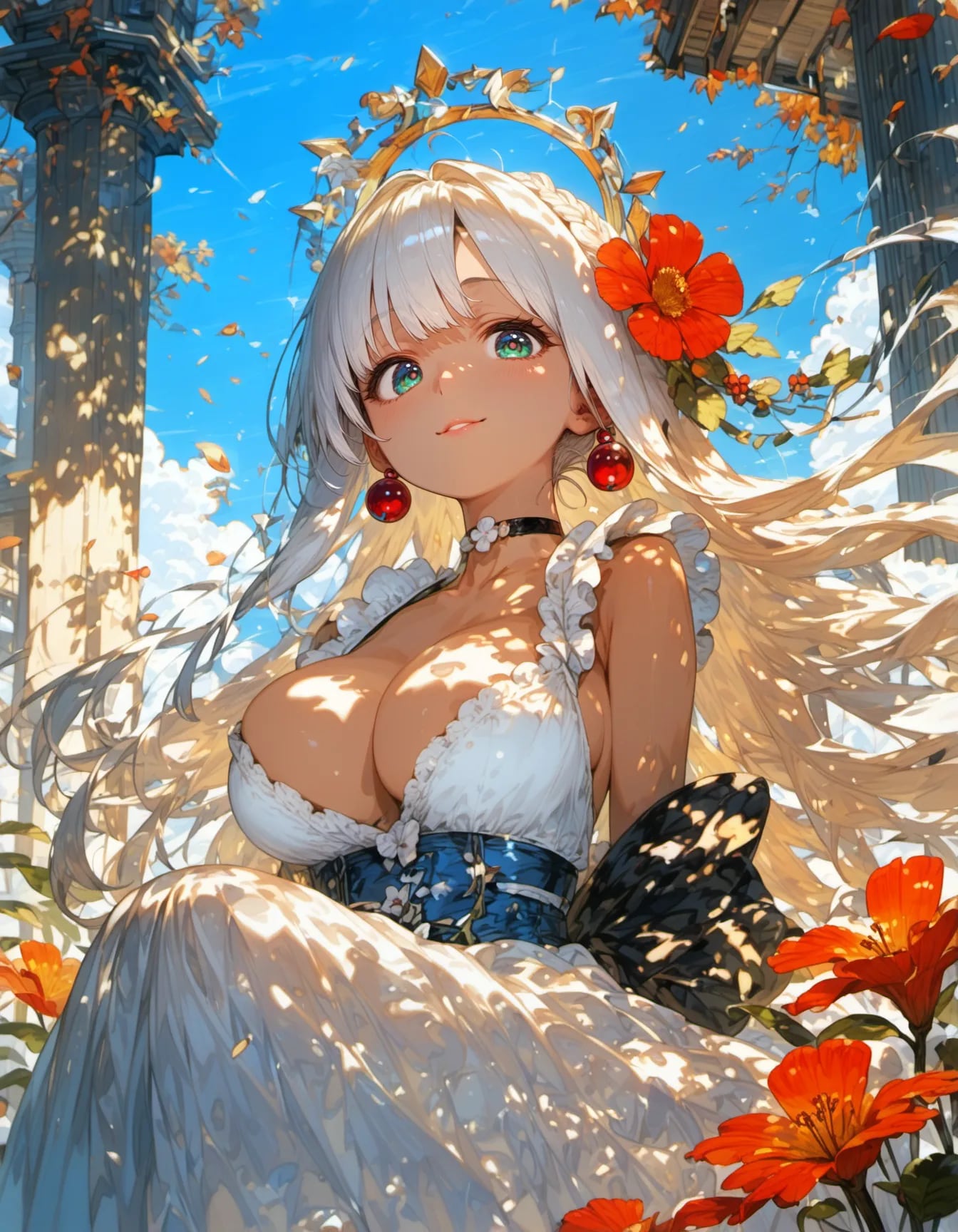 Halo of Blossoms