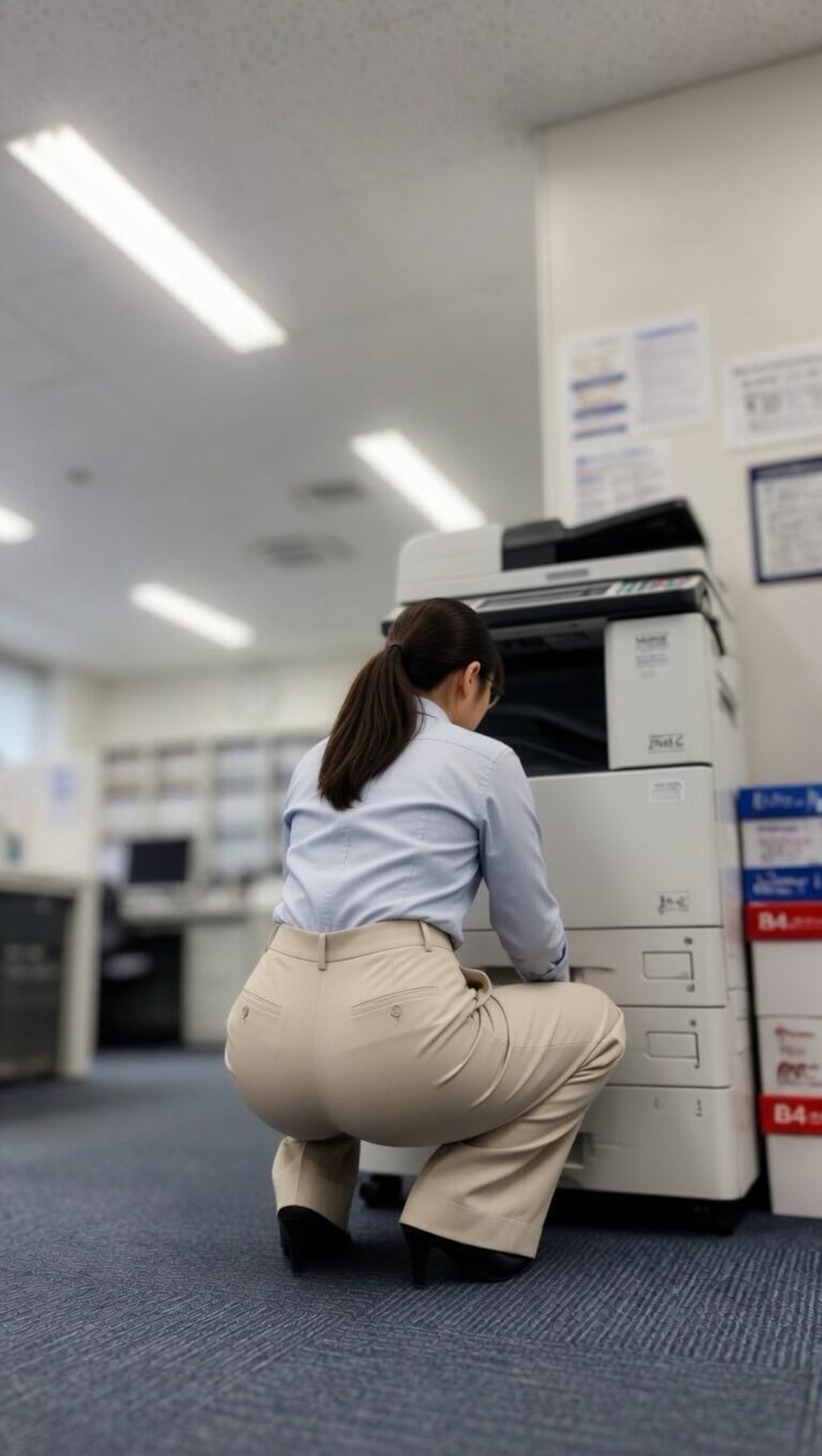 新卒の後ろ姿　デッッ！