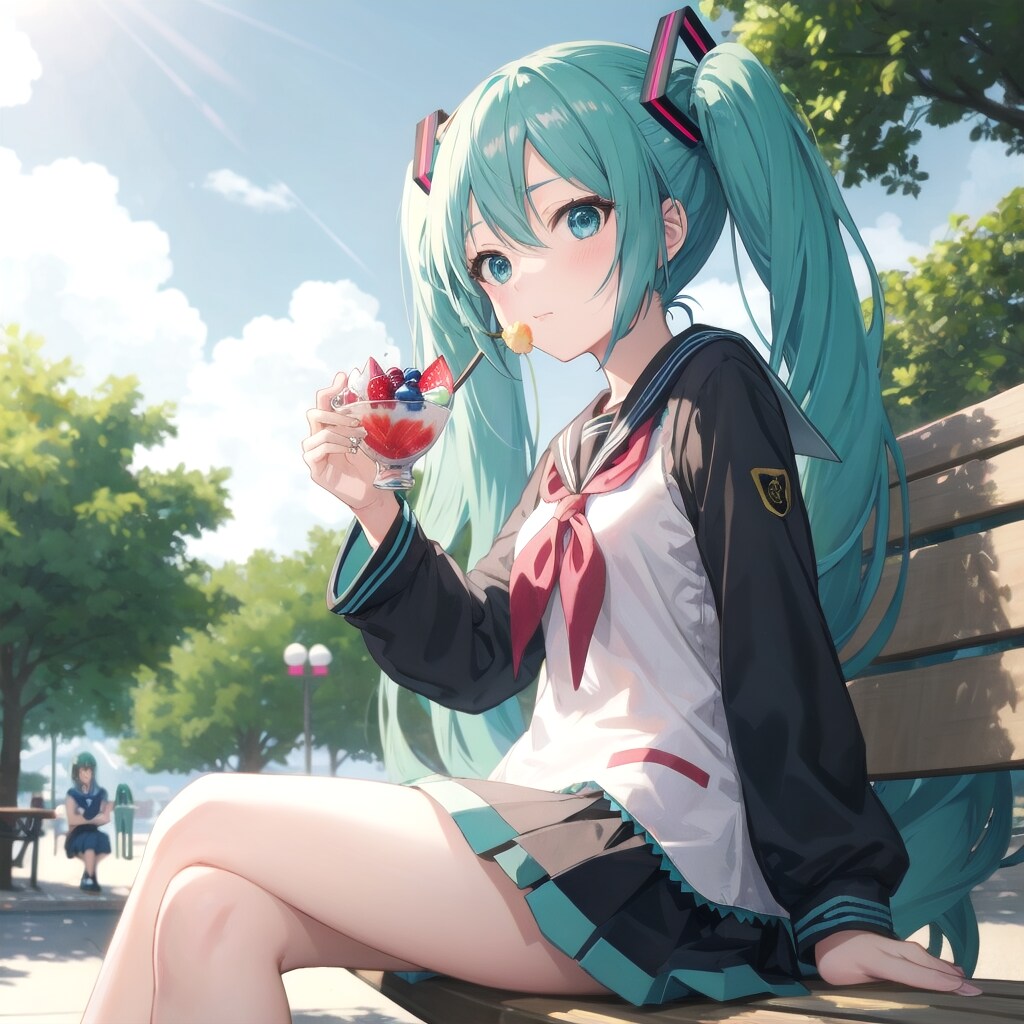 フルーツパフェ