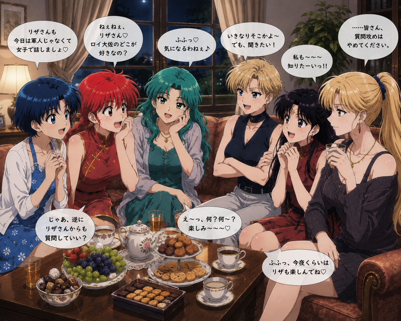 剣帝への挑戦！ はるか＆乱麗、大総統の剣を越えろ！第13話 | の人気AIイラスト・グラビア