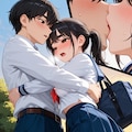 性癖   未使用イラスト⑭   露出編　 ～　放課後　～ 9枚目