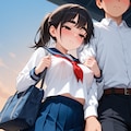 性癖   未使用イラスト⑭   露出編　 ～　放課後　～ 11枚目