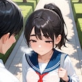 性癖   未使用イラスト⑭   露出編　 ～　放課後　～ 8枚目