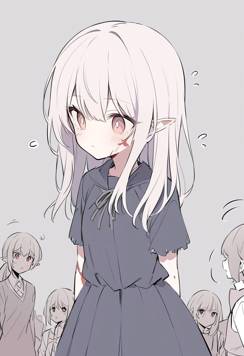 上京したてのエルフちゃん