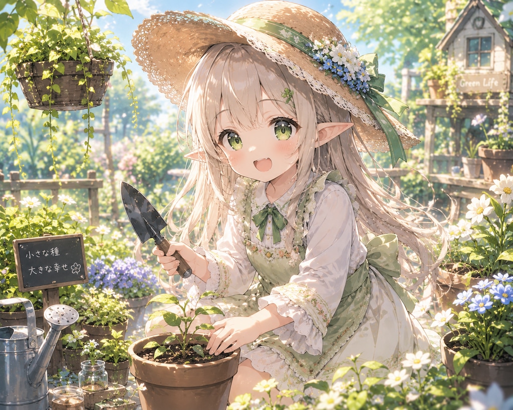 小さな園芸の幸せ