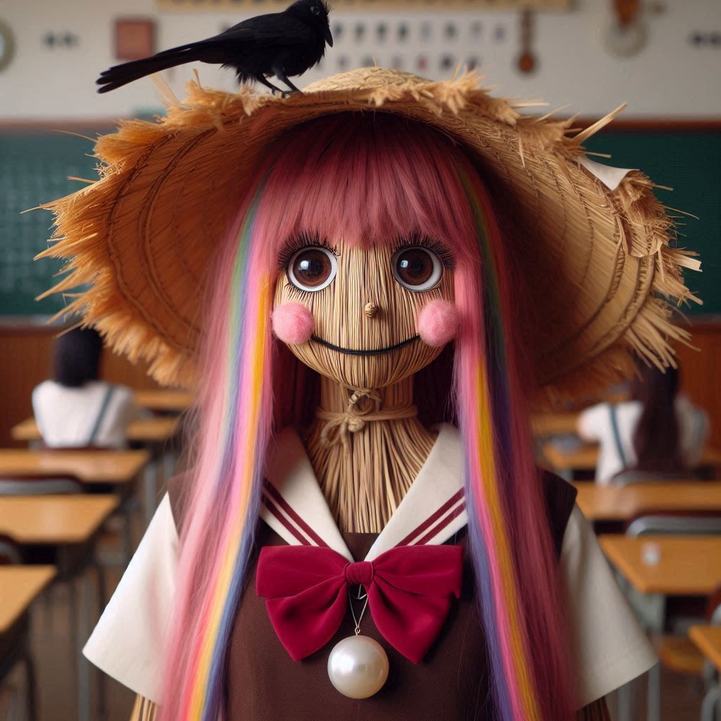 案山子のマイちゃん | の人気AIイラスト・グラビア