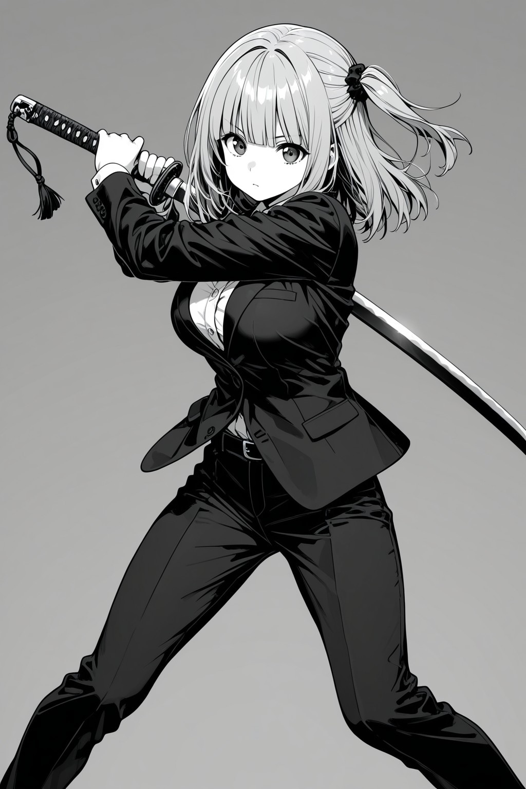 刀と黒服②✨