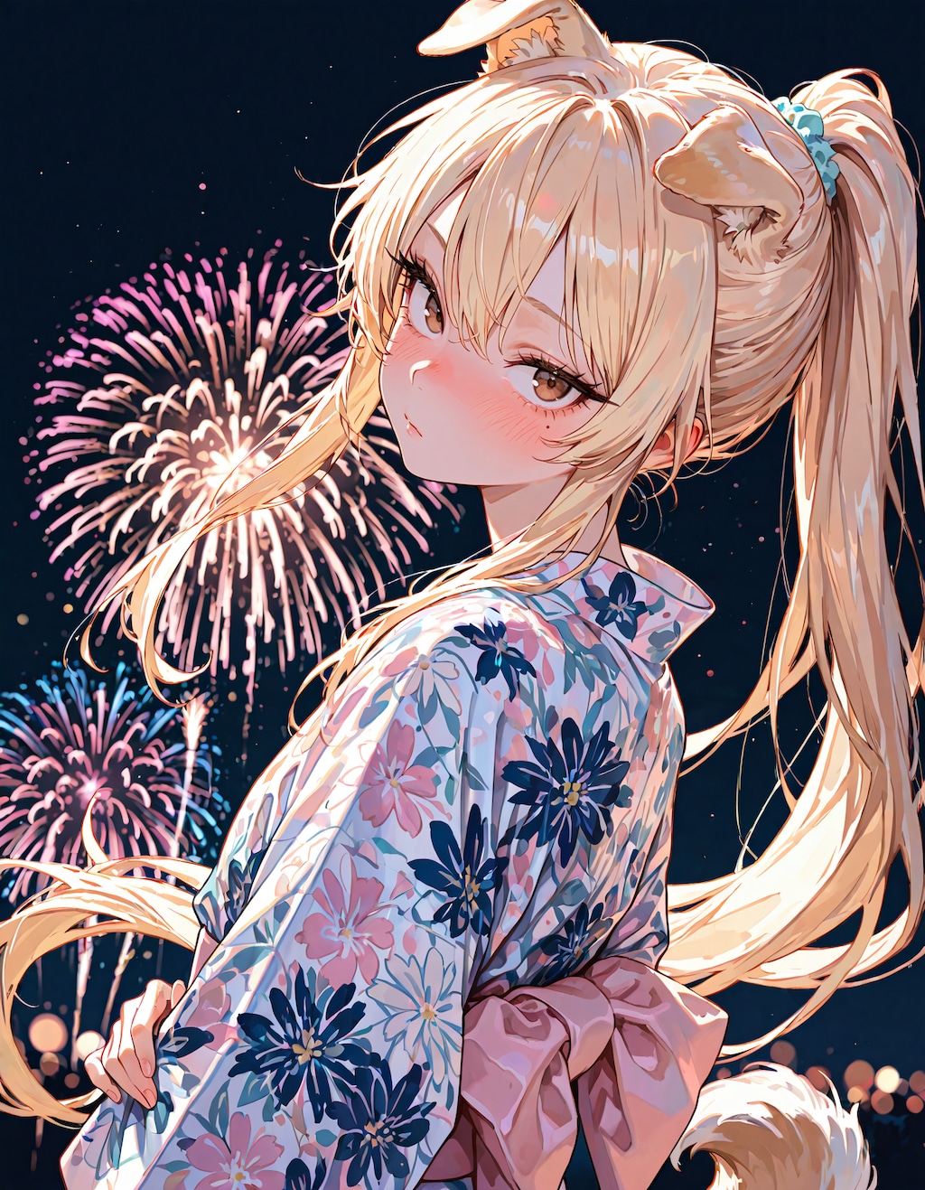 花火見ないの？