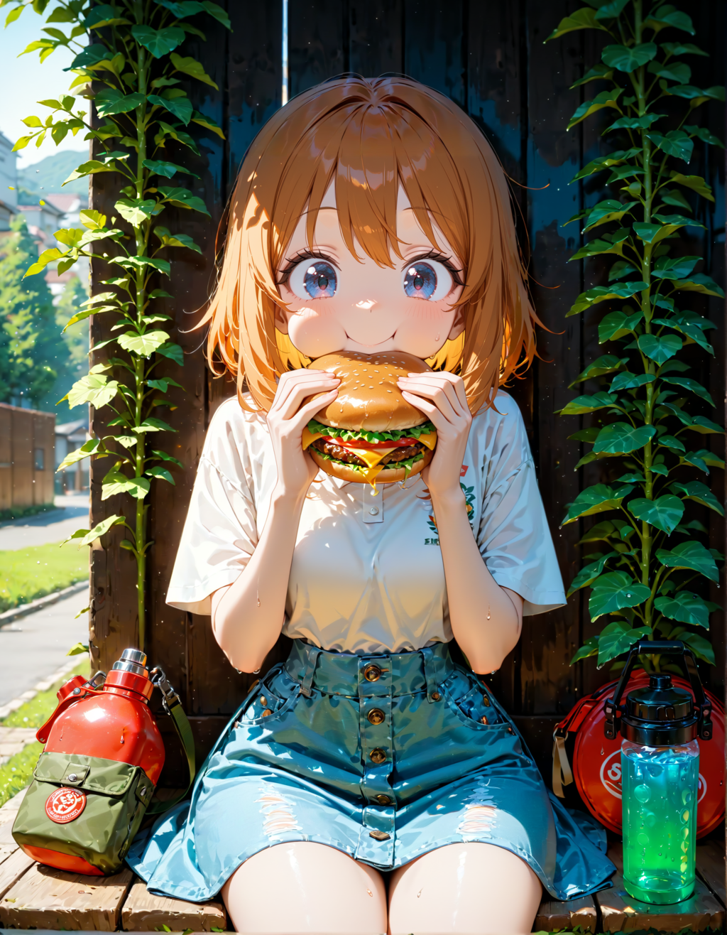 今日はテリヤキバーガーの日。水分補給の日　その２