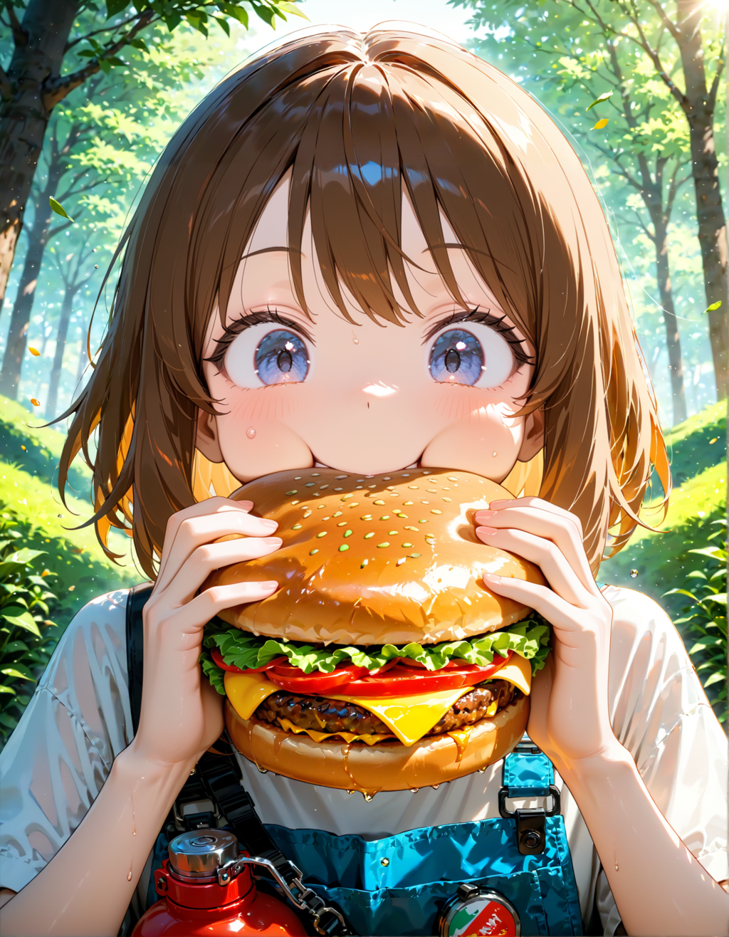今日はテリヤキバーガーの日。水分補給の日　その２