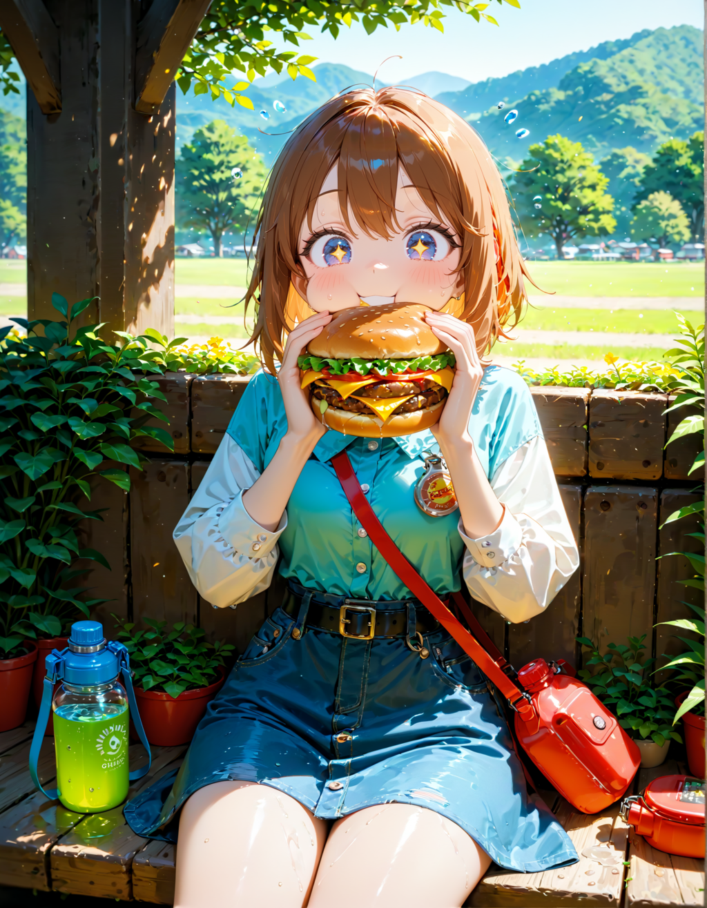 今日はテリヤキバーガーの日。水分補給の日　その２