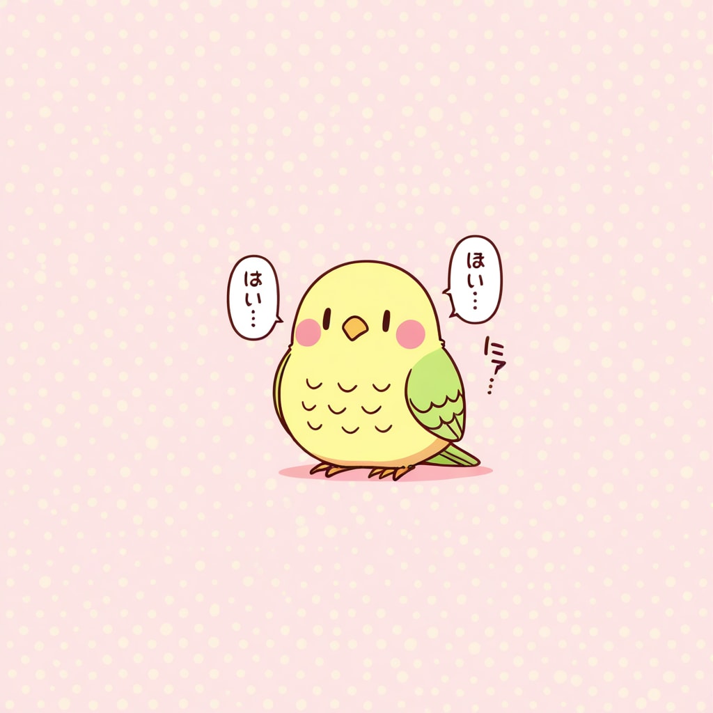 気まぐれインコ集