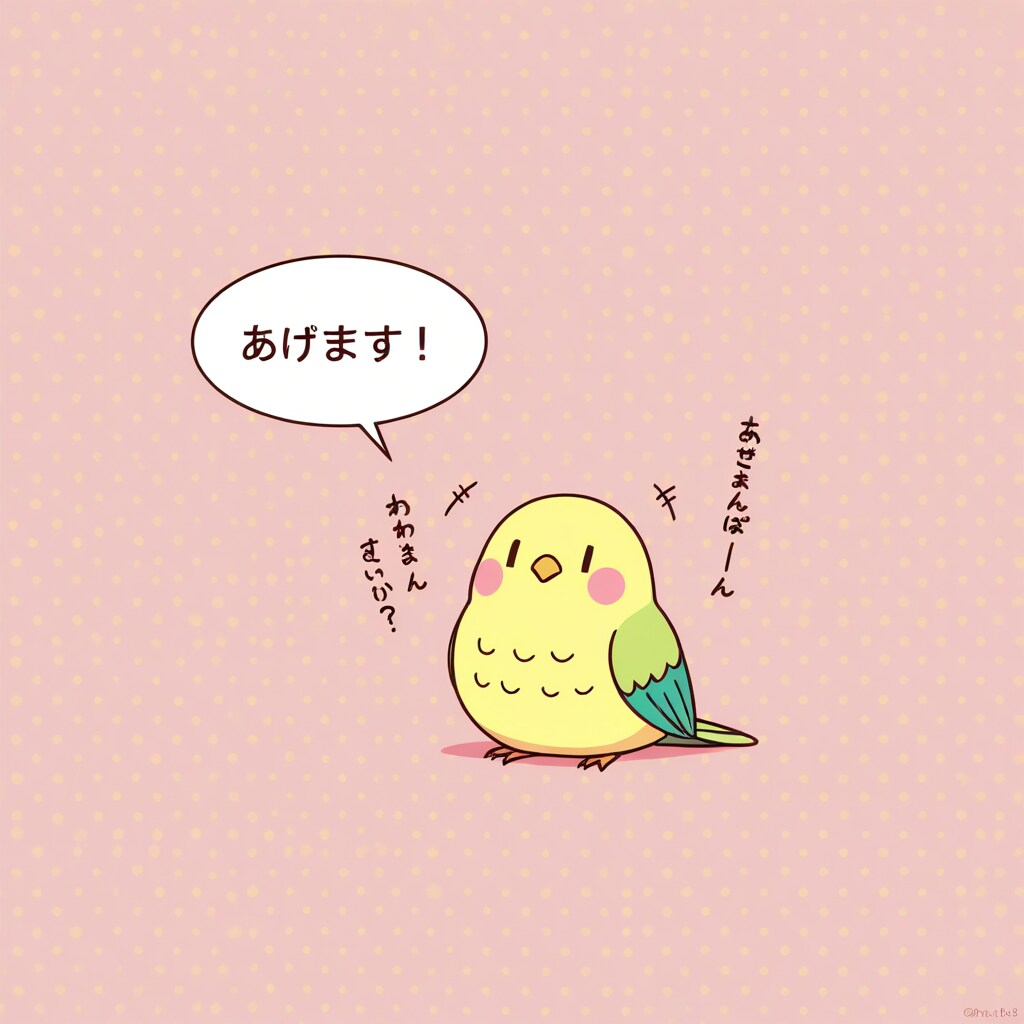 気まぐれインコ集