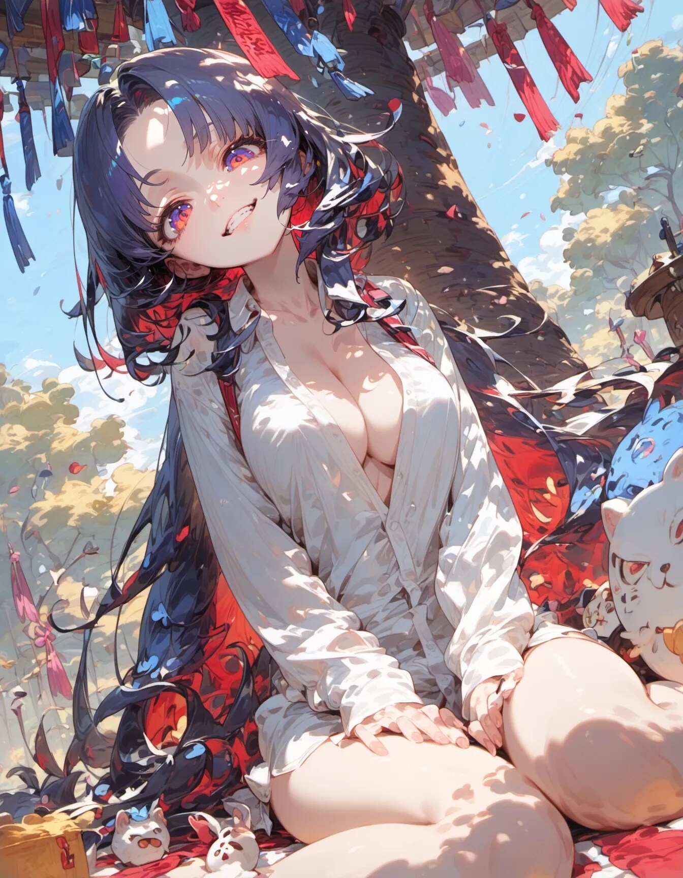 Whispers Beneath the Prayer Tree