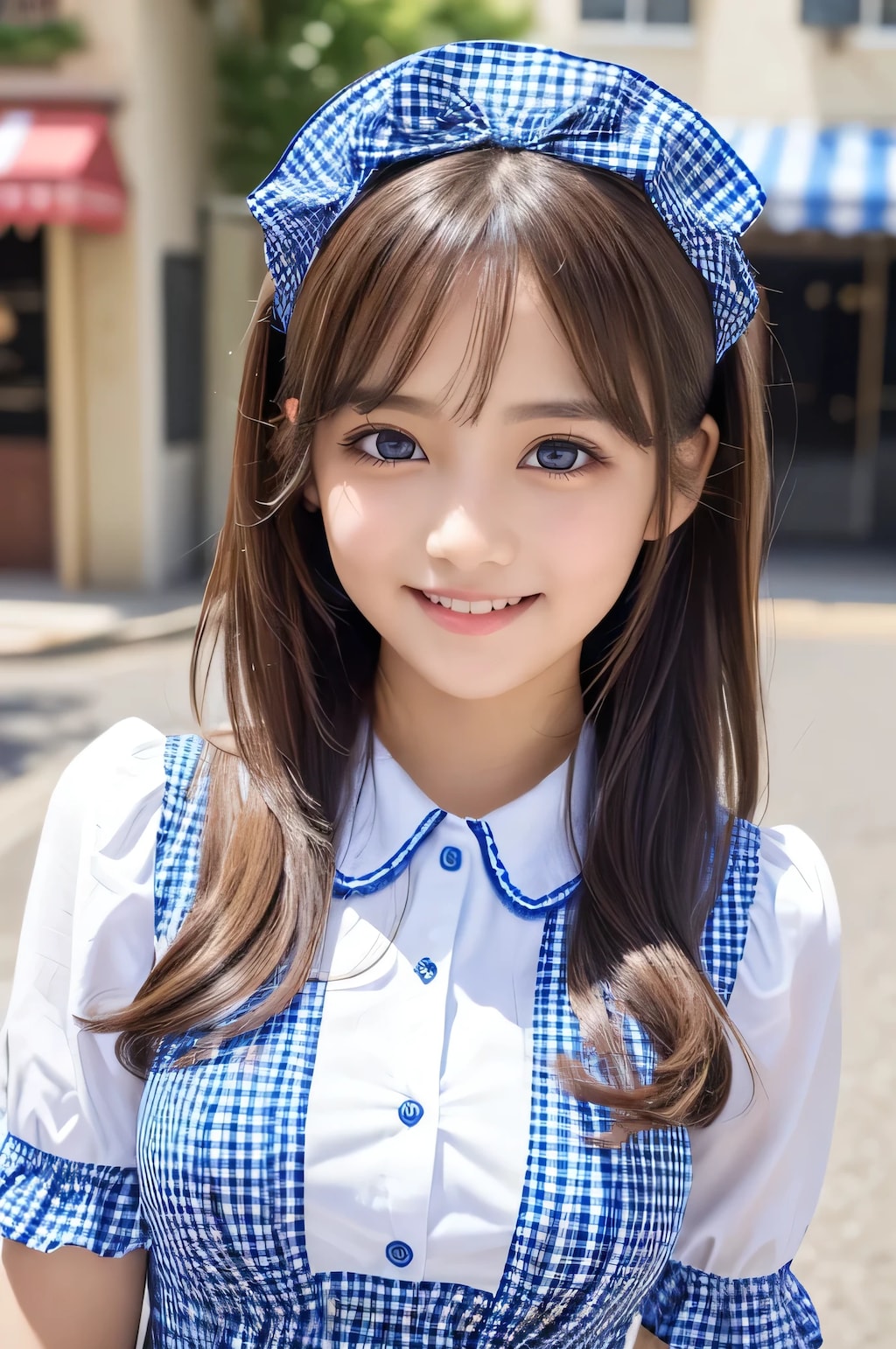 ギンガム美少女45