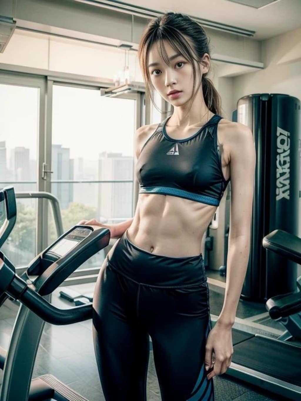 筋トレ女子…①⑦
