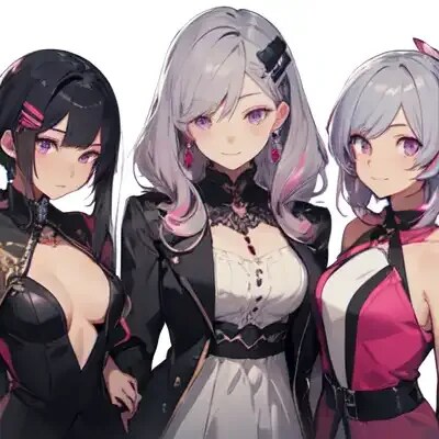怪しげな三人