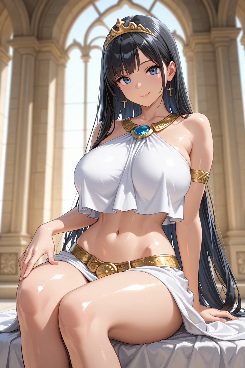 うちの子で古代ギリシャ風衣装