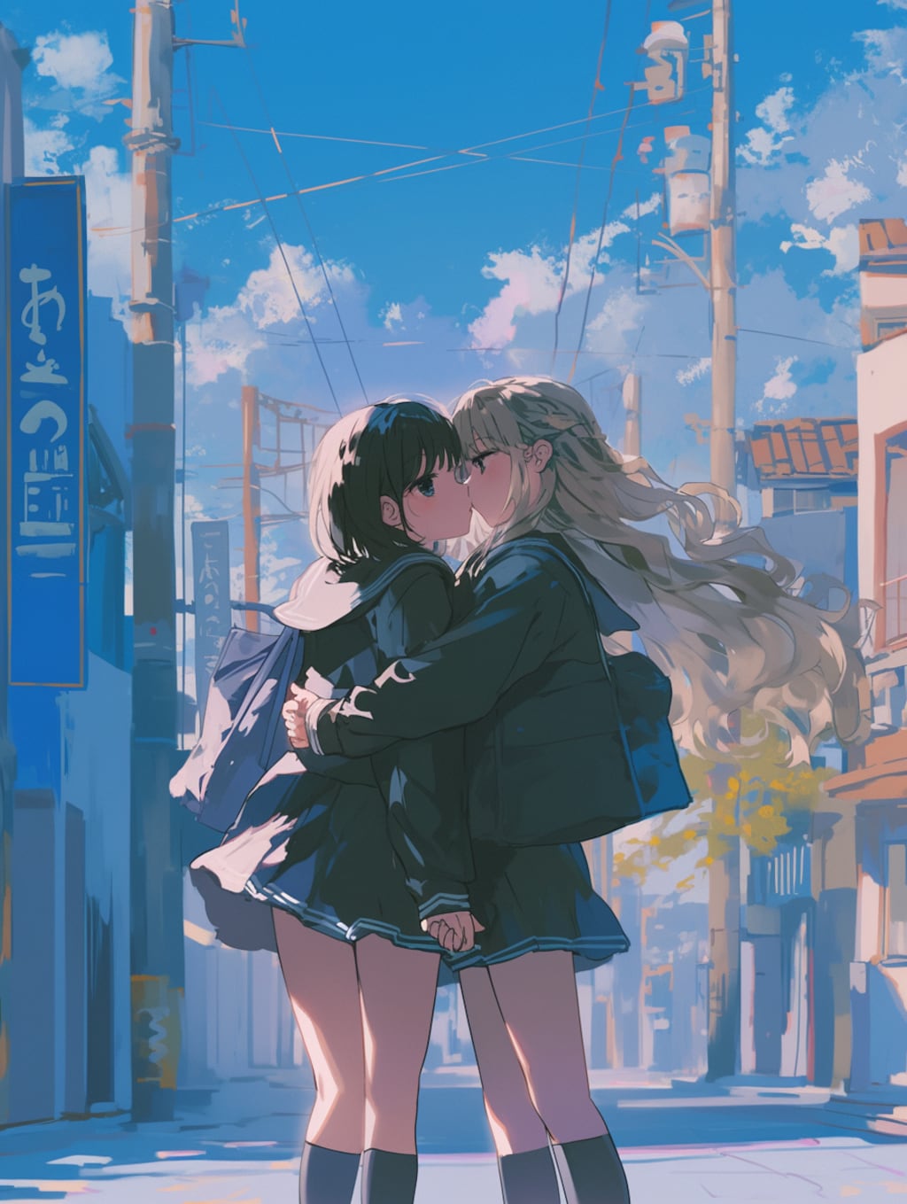 キスしたい二人のJK95