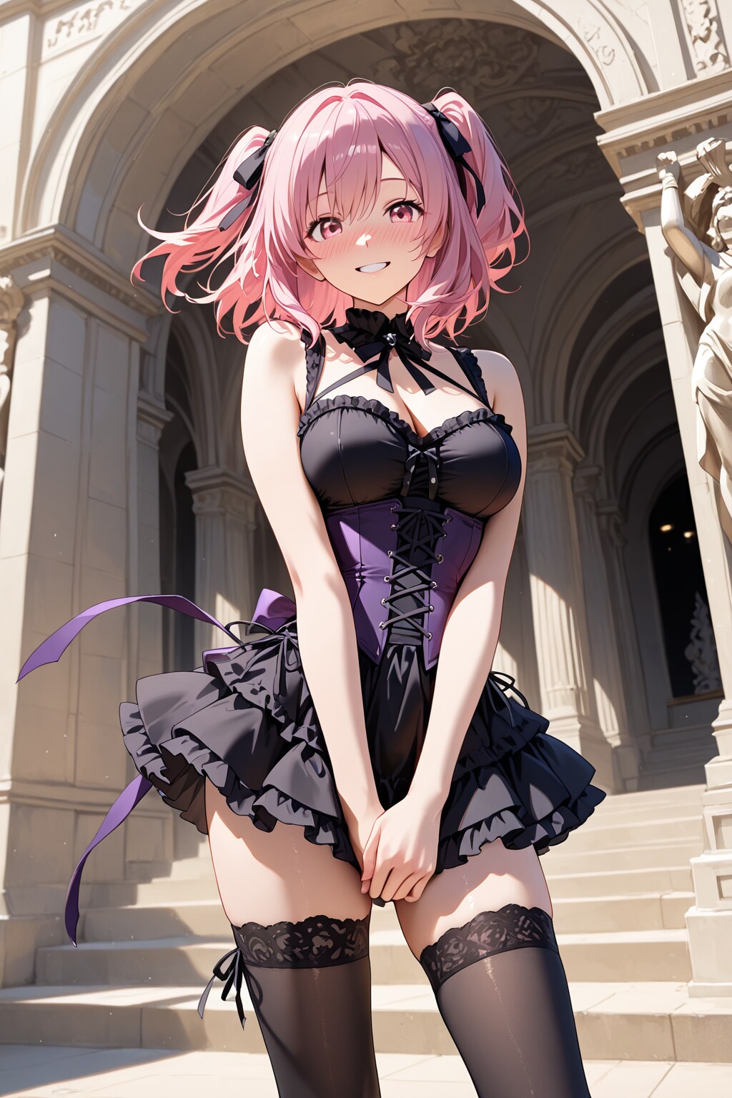 ゴスロリ Style のお姉さん♡  in パリ