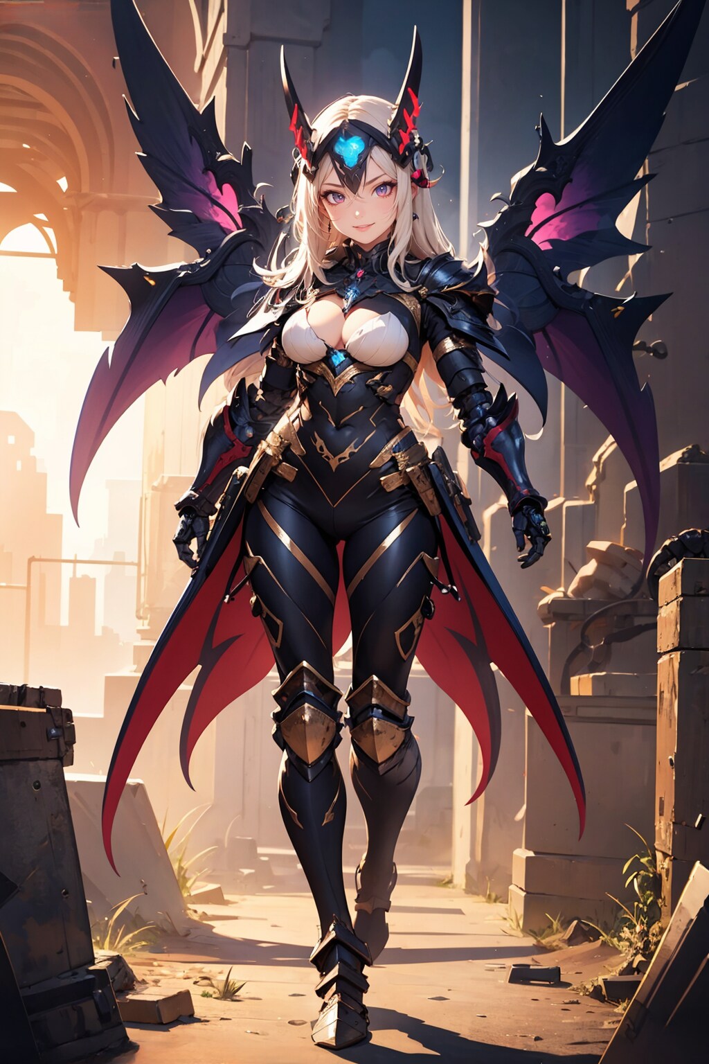 機動都市の危機：侵略者の襲来 | の人気AIイラスト・グラビア