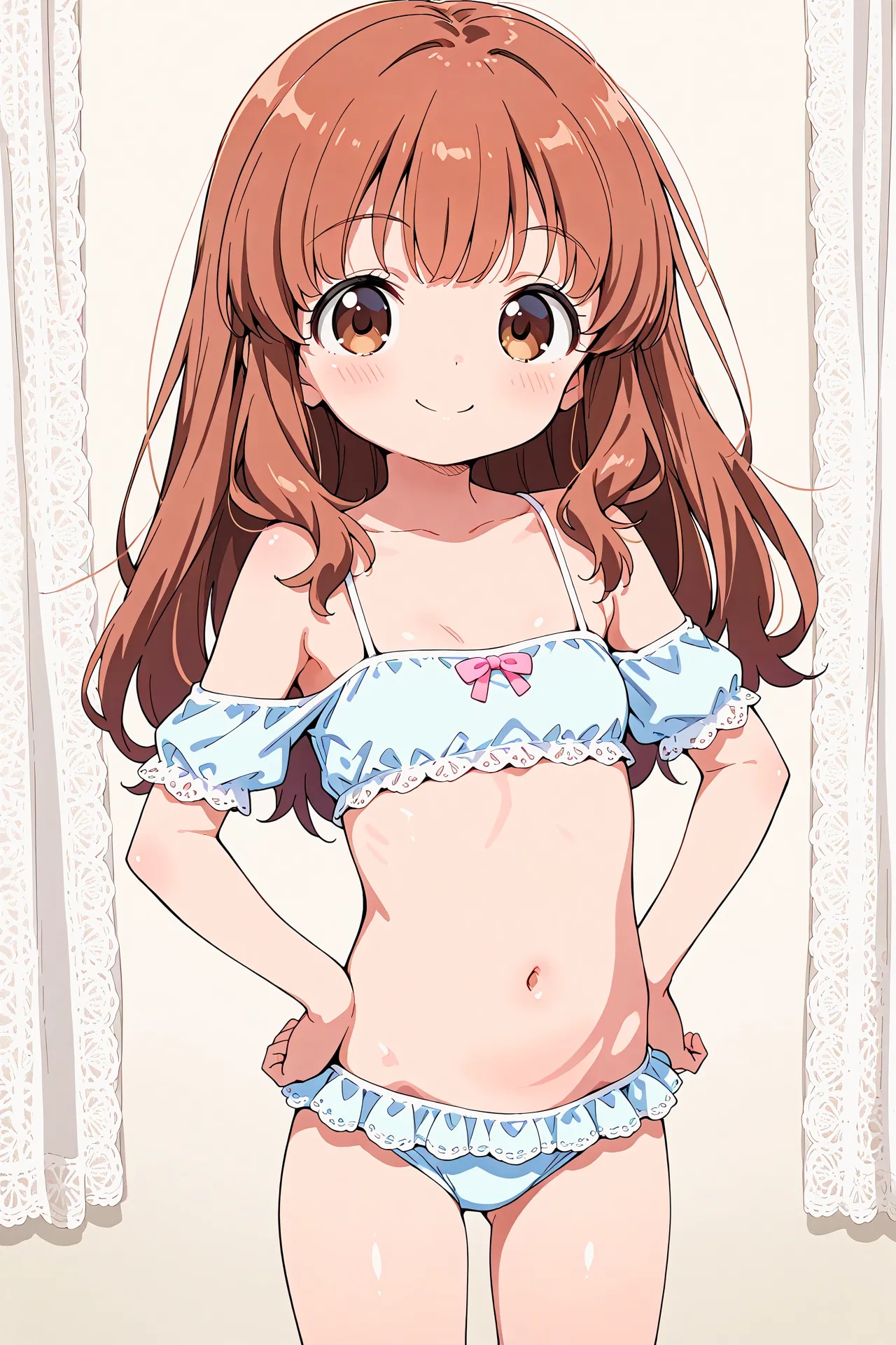 水着スタイルかえでちゃん